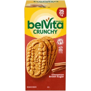 Buy from Fornaxmall.com Belvita Cinnamon Brown Sugar Breakfast Sandwich 25 Count (6)