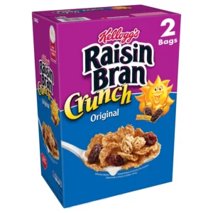 Buy from Fornaxmall.com- Kellogg's Original Raisin Bran Crunch Breakfast Cereal 42 oz
