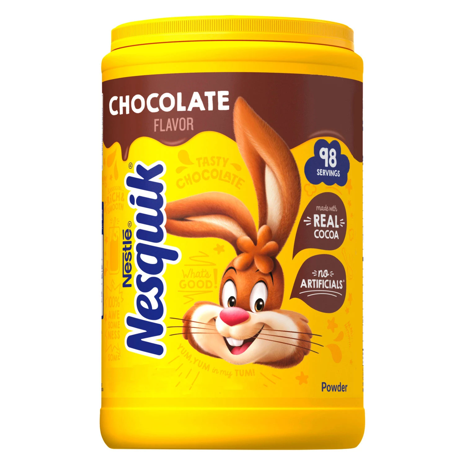 Buy from Fornaxmall.com- Nestle Nesquik Chocolate Powder 44.9 oz.)