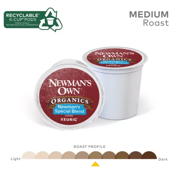 Buy from Fornaxmall.com- Newman's Own Organics Special Blend Extra Bold K-Cups 100 Count