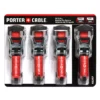 Buy from Fornaxmall.com- Porter Cable 1.5 X 16 Rachet Tie Down Set 4 Pc