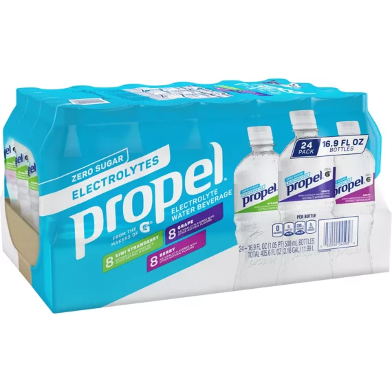 Buy from Fornaxmall.com- Propel Zero Water Variety Pack (16.9 fl. oz., 24 pk.) Pack of 2 total 48