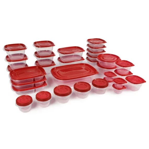 Buy from Fornaxmall.com- Rubbermaid TakeAlongs Containter Variety Pack with Lids - 62 Pieces