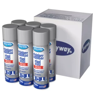 Buy from Fornaxmall.com- Sprayway Stainless Steel Cleaner and Polisher -15 Oz - 12 Counts