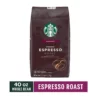 Starbucks Whole Bean Coffee, Espresso Roast Dark (40 oz