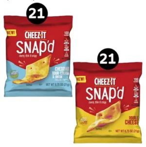 Cheez-It Snap'd, Variety Pack (0.75 oz., 42 pk