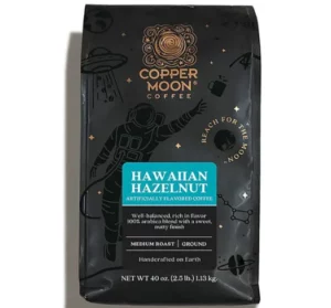Copper Moon World Coffee, Hawaiian Hazelnut (40 oz.) Fornaxmall.com