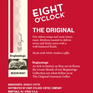 Eight O'Clock The Original Coffee K-Cup Pods (100 ct