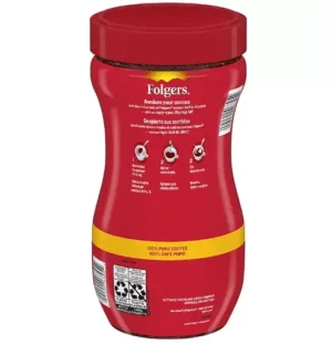 Fornaxmall.com: Folgers Instant Coffee Crystals, Classic Roast, 16 ounce