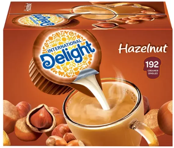 Fornaxmall.com: International Delight Hazelnut Liquid Coffee Creamer Portion Cup (192) Count