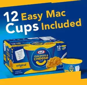Kraft Original Macaroni and Cheese Easy Microwavable Dinner (12 pk.)