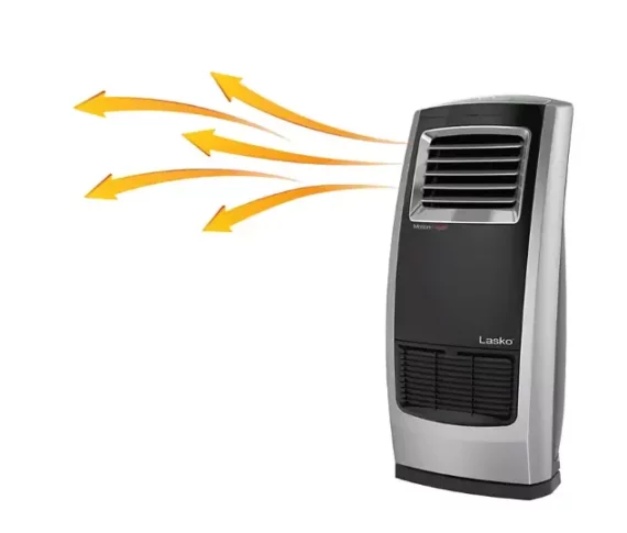 Fornaxmall.com : Lasko CC23185 Motion Heat Plus – Whole Room Ceramic Heater with Remote Home and kitchen