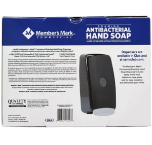 Fornaxmall.com: Member's Mark Commercial Foaming Antibacterial Hand Soap Refill (33.8 oz., 2 pk.)