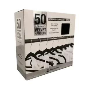Fornaxmall.com: Member's Mark Elite-Quality Velvet Hangers with Chrome Hooks (50 pk.)