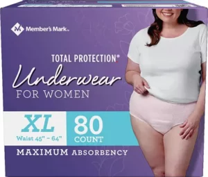 Fornamall.com: Members-Mark-Total-Protection-Incontinence-Underwear-for-Women-80