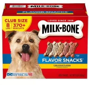 Fornaxmall.com: Milk-Bone Flavor Snacks Small Dog Biscuits, Crunchy Variety Pack (8 lbs.)