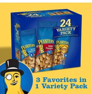 Fornaxmall.com: Planters Nuts Cashews and Peanuts Variety Pack (40.5 oz., 24 ct.)