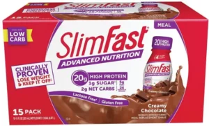 Fornaxmall.com: SlimFast Advanced Nutrition High Protein Meal Replacement Shake, Creamy Chocolate, 20g of Ready to Drink Protein, 11 Fl. Oz