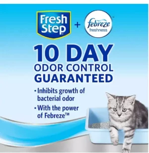 Fornaxmall.com: Fresh Step Total Control Scented Litter with Febreze, Clumping (44 lbs.)