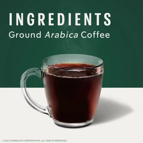 Starbucks Blonde Roast Ground Coffee, Veranda Blend (40 oz