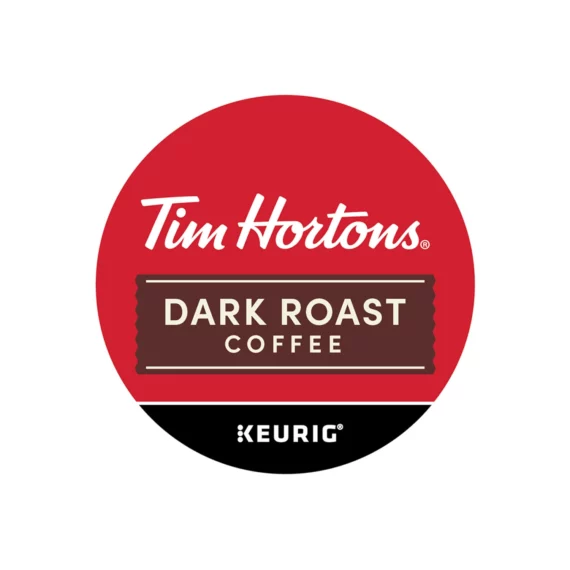 Tim Hortons Premium Dark Coffee, Dark Roast (100 ct