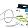 Fornaxmall.com: WiZ Connected Wi-Fi LED Strip 13FT Starter kit(2m+2m), 16 Million Colors, Plug Included Compatible with Alexa and Google Home Assistant, No Hub Required, White (603795)