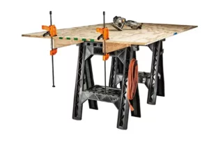 fornaxmall.com: WORX WX065 Clamping Sawhorses with Bar Clamps