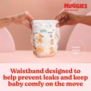 Fornaxmall.com: Huggies Baby Diapers, Huggies Little Movers, Perfect Fitting Diapers Size 3 (16-28 lbs), 174 Ct