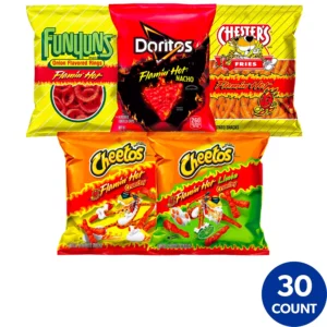 Buy from Fornaxmall.com- Frito Lay- Snacks Flamin Hot Mix Variety Packs- 52.5 Ounce 30 Pk