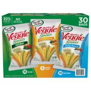 Buy from Fornaxmall.com- Garden Veggie Straw -Sensible Portions- Variety Pack 30 Counts