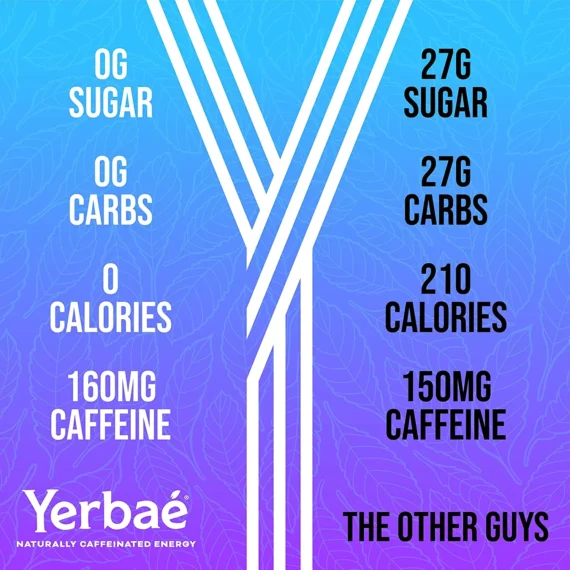 Buy from Fornaxmall.com- Yerbae Plant Based Energy Drink Variety Pack 16 fl oz 15 pk