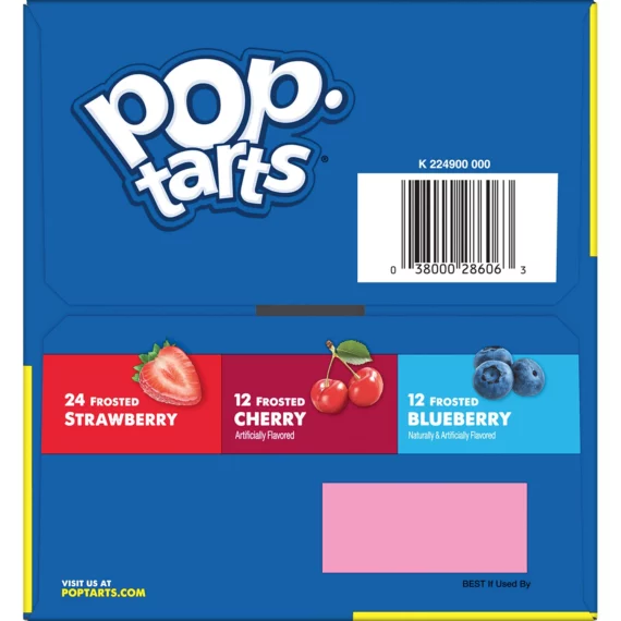 Buy from Fornaxmall.com- Pop-Tarts Toaster Pastries Variety Pack, 48-Count