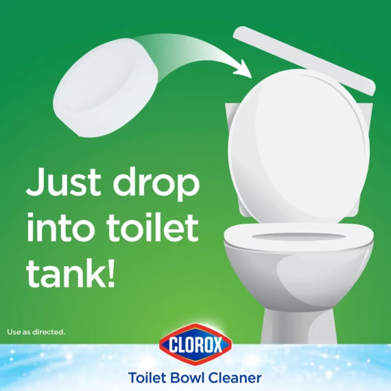 Buy From Fornaxmall.com Clorox Ultra Clean Toilet Bowl Cleaner Tablets with Bleach -3.5 oz. tablets, 6 count