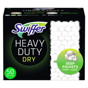 Buy From Fornaxmall.com Swiffer Sweeper Heavy Duty Dry Floor Cleaner Cloths - 50 Counts