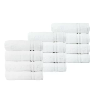 Buy From Fornaxmall.com Commercial Hospitality Hand Towels, White, Set of 12