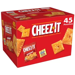 Cheez-It Baked Snack Cheese Crackers, Original - 67.5 oz. box , 45 CT